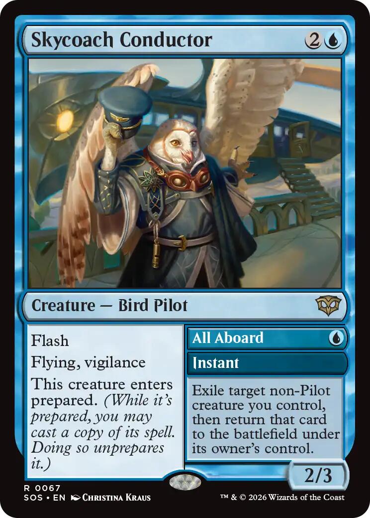 Skycoach Conductor [Secrets of Strixhaven] | Mega City Incorporated