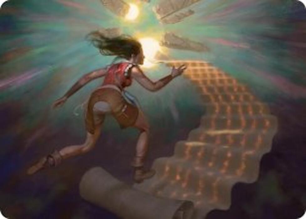 Pursue the Past Art Card [Secrets of Strixhaven Art Series] | Mega City Incorporated