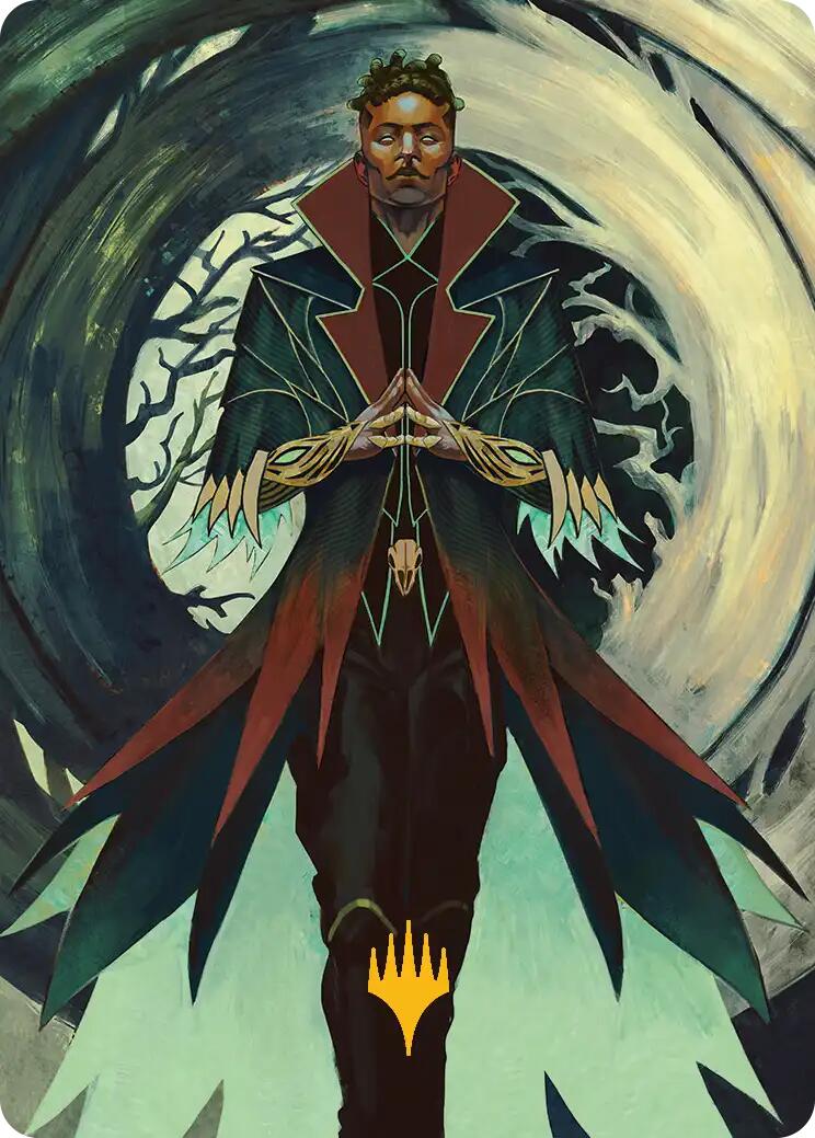 Professor Dellian Fel Art Card (Gold-Stamped Planeswalker Symbol) [Secrets of Strixhaven Art Series] | Mega City Incorporated