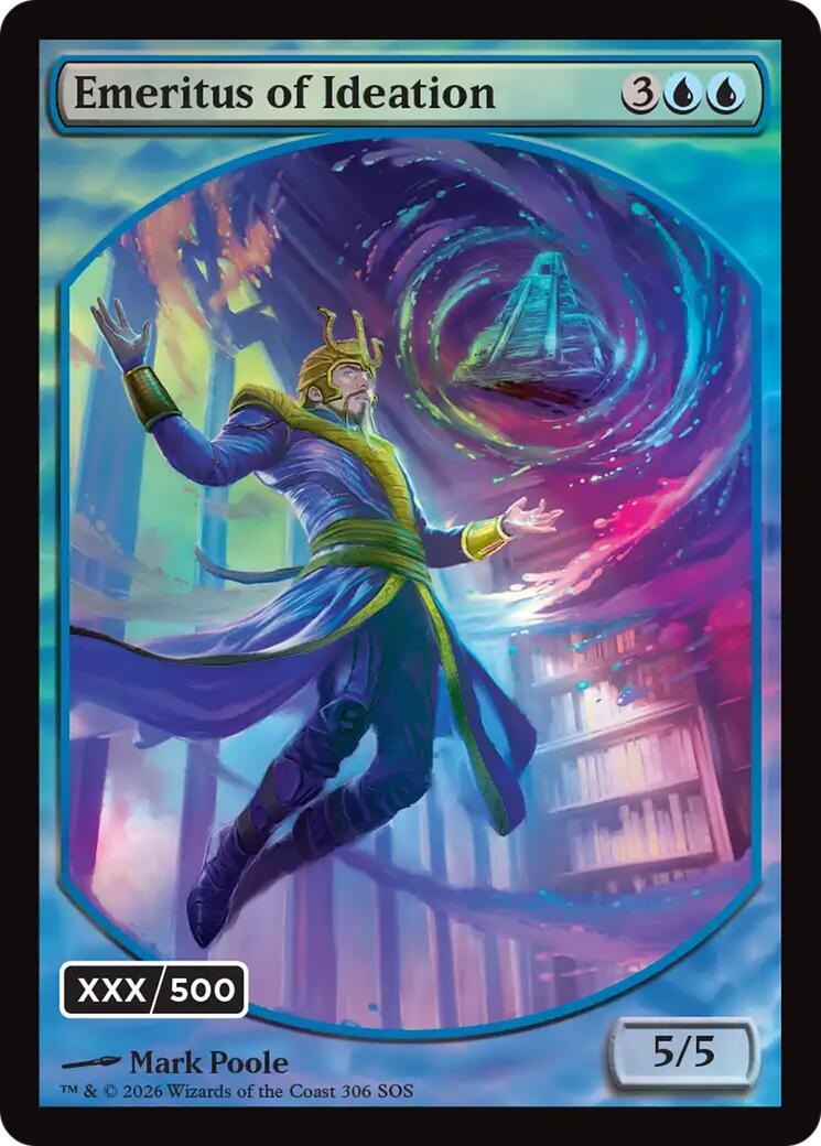 Emeritus of Ideation (Serial Numbered) [Secrets of Strixhaven] | Mega City Incorporated