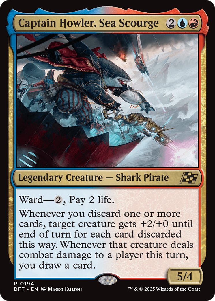 Captain Howler, Sea Scourge [Aetherdrift] | Mega City Incorporated