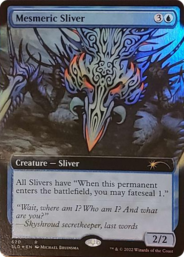 Mesmeric Sliver (Extended Art) [Secret Lair Drop Series] | Mega City Incorporated