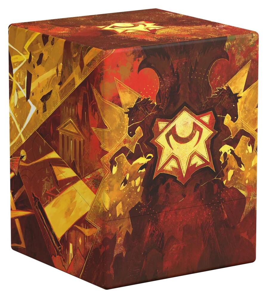 Boulder 100+ RTE Magic: The Gathering Secrets of Strixhaven - Lorehold - Ultimate Guard Deck Boxes | Mega City Incorporated