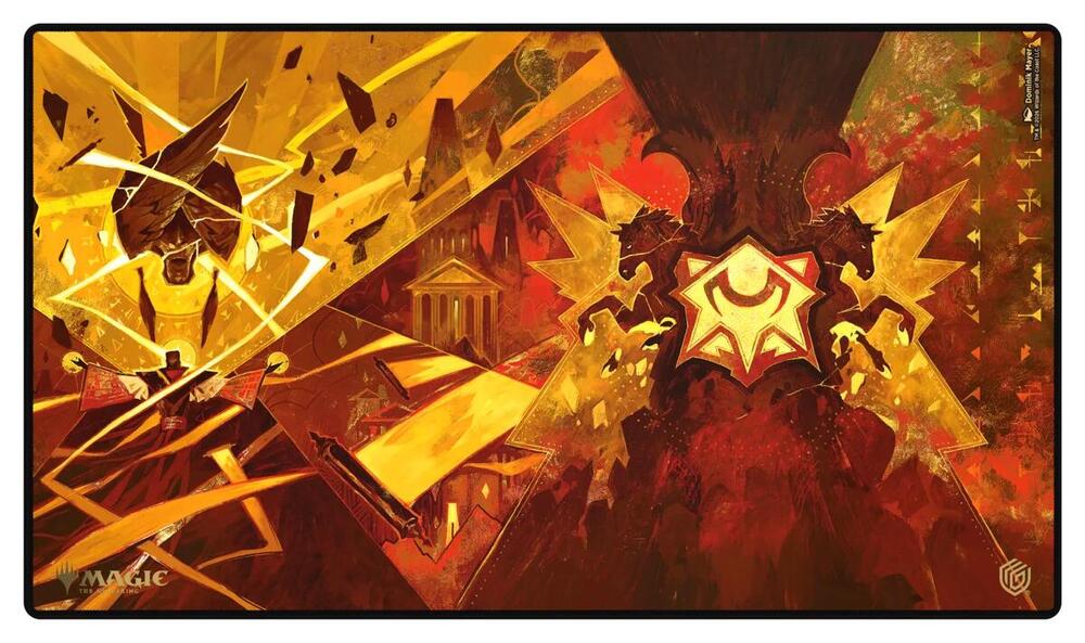 Magic: The Gathering Secrets of Strixhaven Playmat - Lorehold - Ultimate Guard Playmat Storage | Mega City Incorporated
