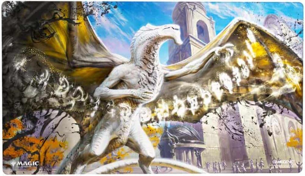 Magic: The Gathering Secrets of Strixhaven Shiny Playmat - Silverquill, The Disputant - GameGenic Playmats | Mega City Incorporated