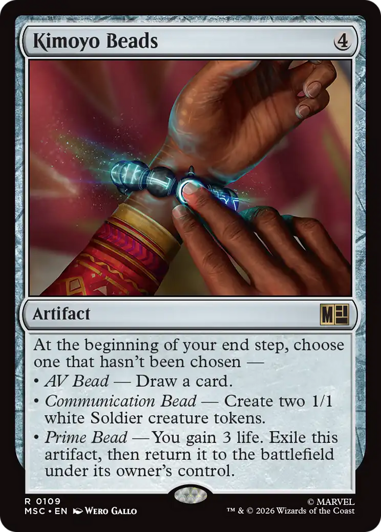 Kimoyo Beads (Surge Foil) [Marvel Super Heroes Commander] | Mega City Incorporated