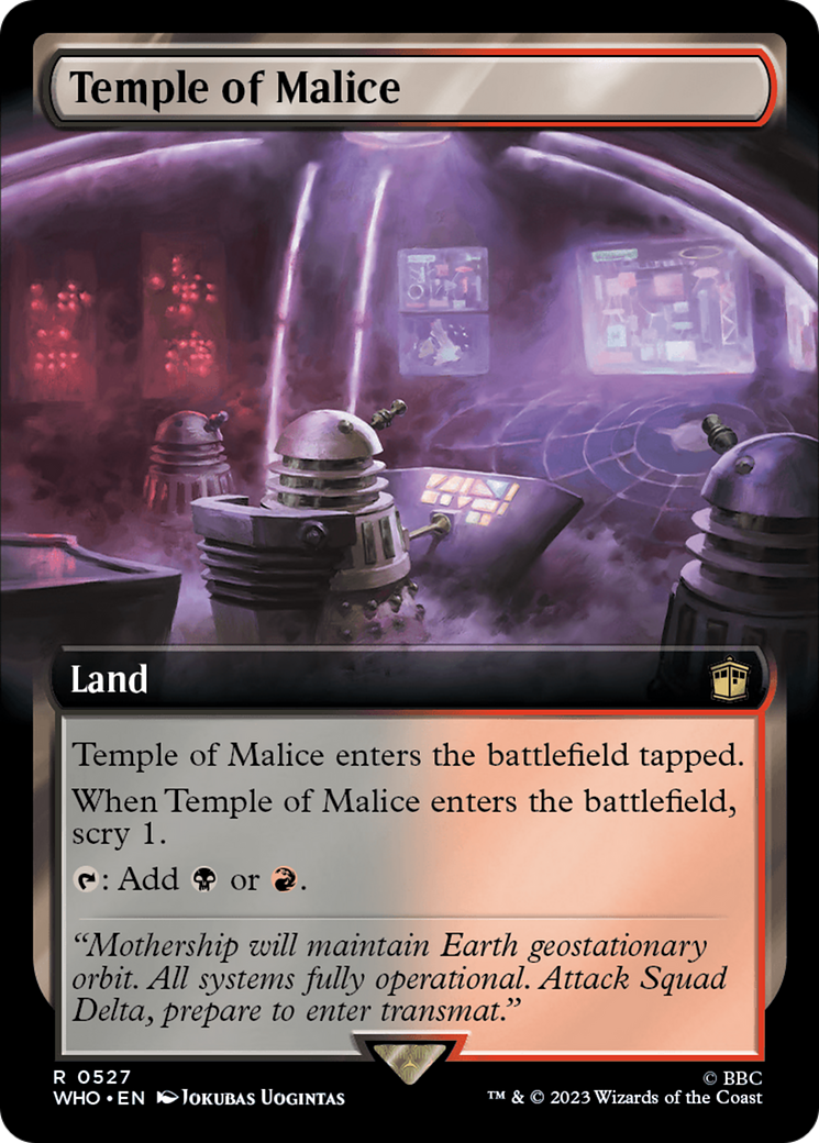 Temple of Malice (Extended Art) [Doctor Who] | Mega City Incorporated