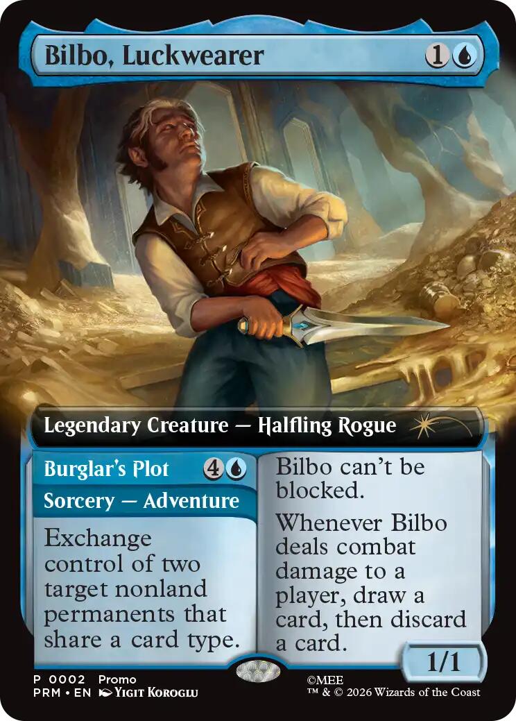 Bilbo, Luckwearer (Extended Art) [Media Promos] | Mega City Incorporated