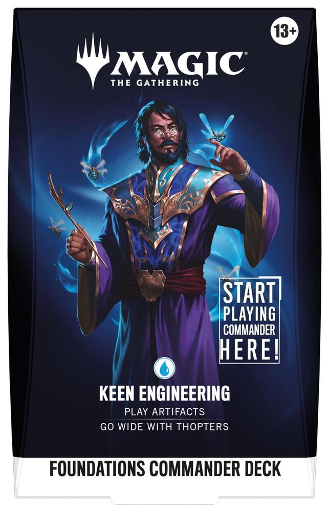 Foundations Commander Deck - Keen Engineering | Mega City Incorporated