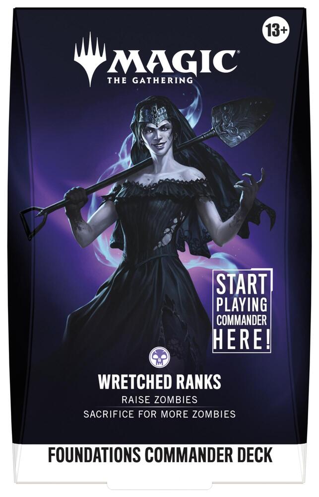 Foundations Commander Deck - Wretched Ranks | Mega City Incorporated