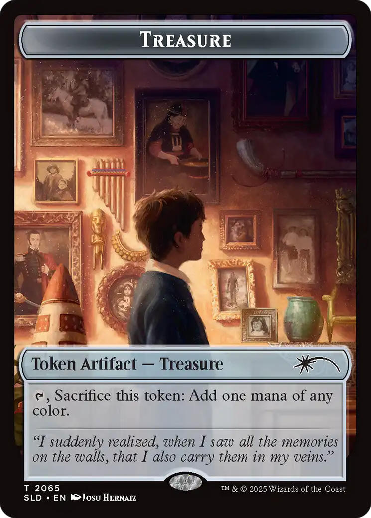 Treasure Token (2065) (Rainbow Foil) [Secret Lair Drop Series] | Mega City Incorporated