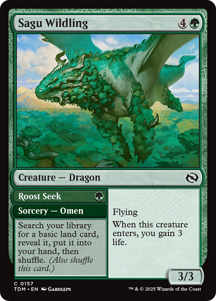 Sagu Wildling [Tarkir: Dragonstorm] | Mega City Incorporated