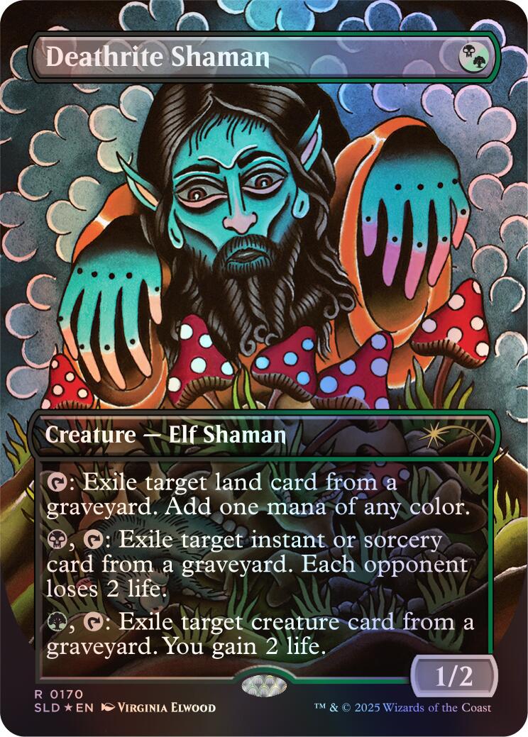 Deathrite Shaman (Rainbow Foil) [Secret Lair Drop Series] | Mega City Incorporated