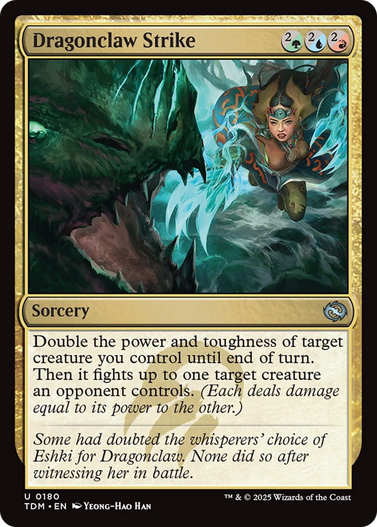 Dragonclaw Strike [Tarkir: Dragonstorm] | Mega City Incorporated