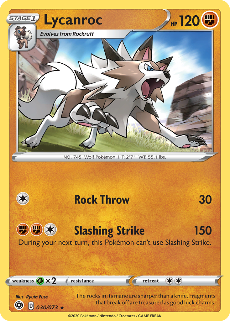 Lycanroc (030/073) [Sword & Shield: Champion's Path] | Mega City Incorporated