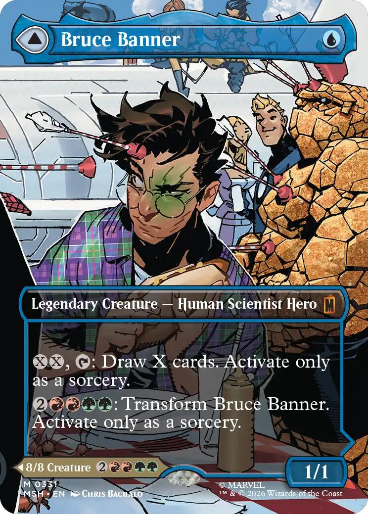 Bruce Banner (Borderless) (0331) [Marvel Super Heroes] | Mega City Incorporated