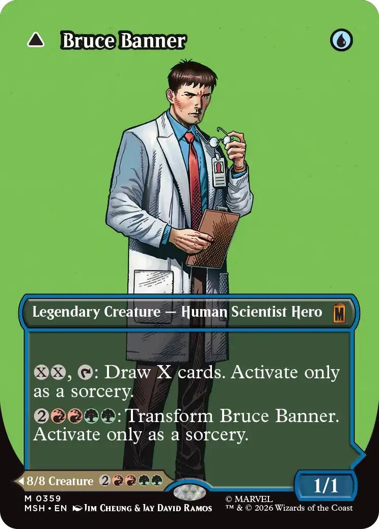 Bruce Banner (Borderless) (0359) [Marvel Super Heroes] | Mega City Incorporated