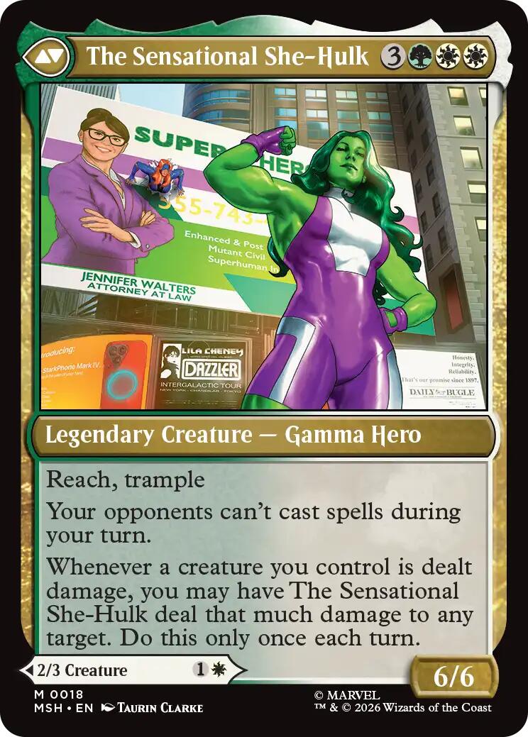 Jennifer Walters // The Sensational She-Hulk [Marvel Super Heroes] | Mega City Incorporated