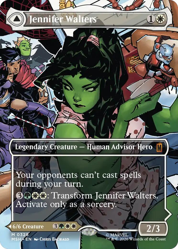 Jennifer Walters // The Sensational She-Hulk (Borderless) (0328) [Marvel Super Heroes] | Mega City Incorporated
