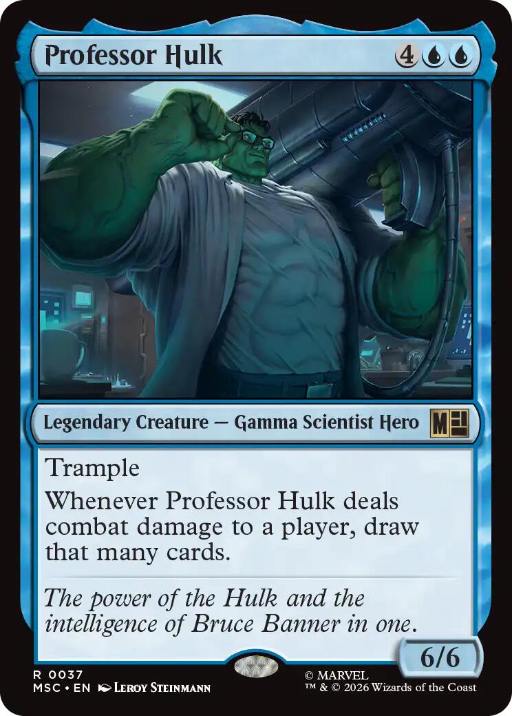 Professor Hulk (Surge Foil) [Marvel Super Heroes Commander] | Mega City Incorporated