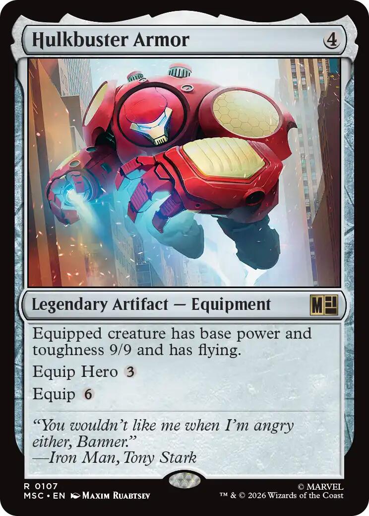 Hulkbuster Armor (Surge Foil) [Marvel Super Heroes Commander] | Mega City Incorporated