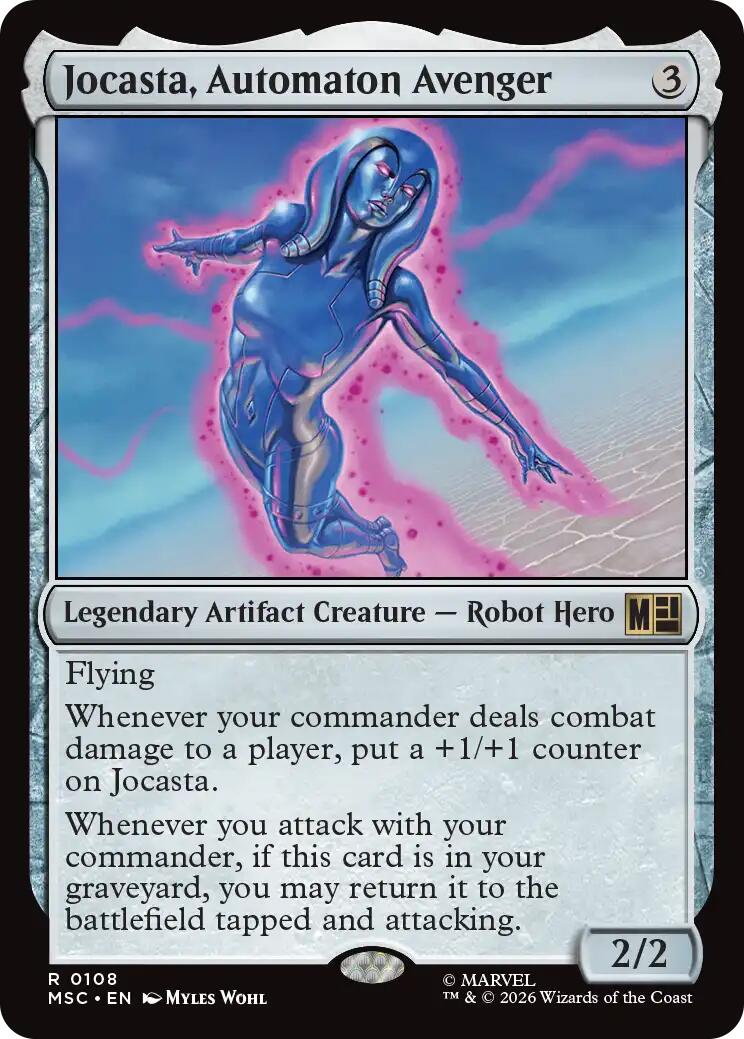 Jocasta, Automaton Avenger (Surge Foil) [Marvel Super Heroes Commander] | Mega City Incorporated