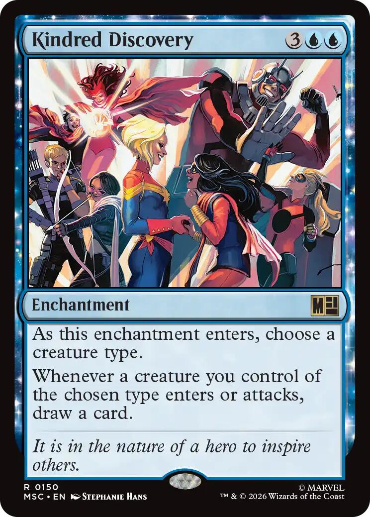 Kindred Discovery (Surge Foil) [Marvel Super Heroes Commander] | Mega City Incorporated