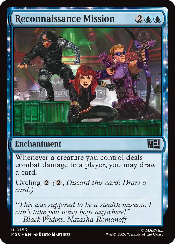 Reconnaissance Mission (Surge Foil) [Marvel Super Heroes Commander] | Mega City Incorporated