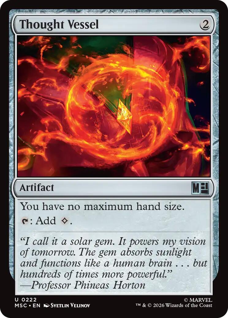 Thought Vessel (Surge Foil) [Marvel Super Heroes Commander] | Mega City Incorporated