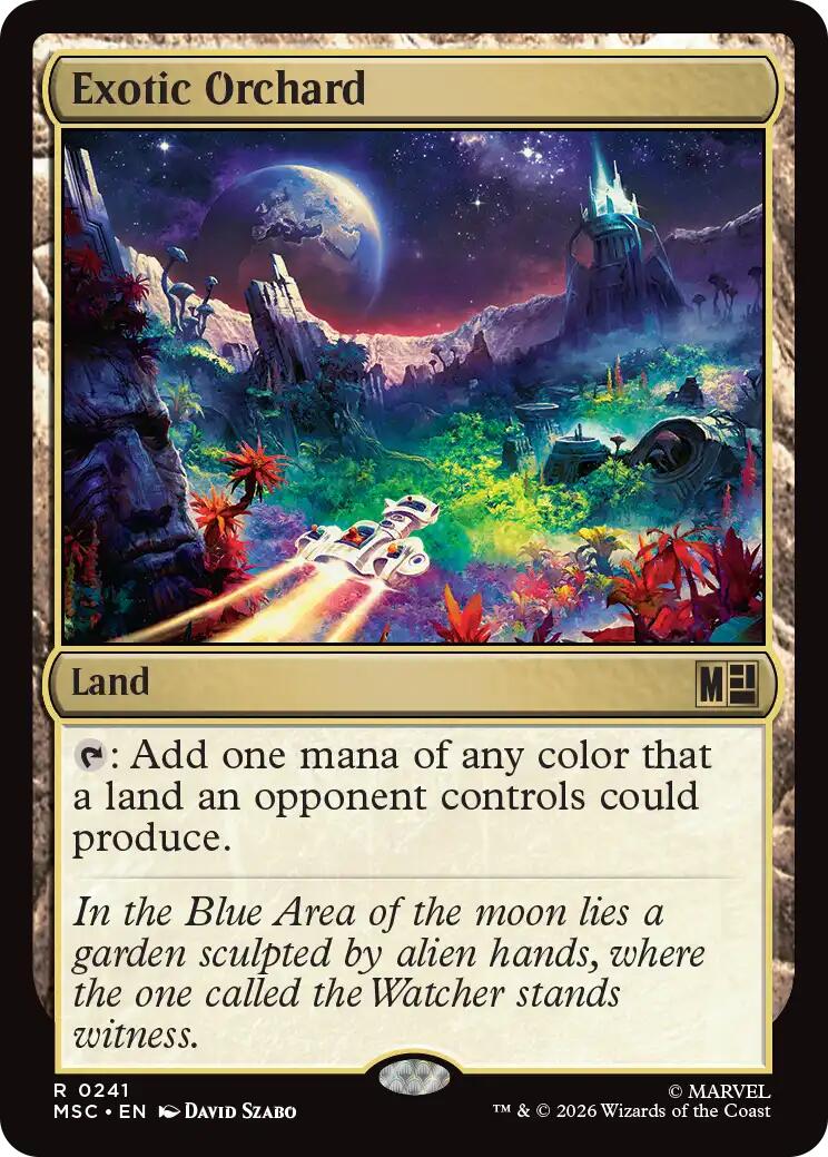 Exotic Orchard (Surge Foil) [Marvel Super Heroes Commander] | Mega City Incorporated