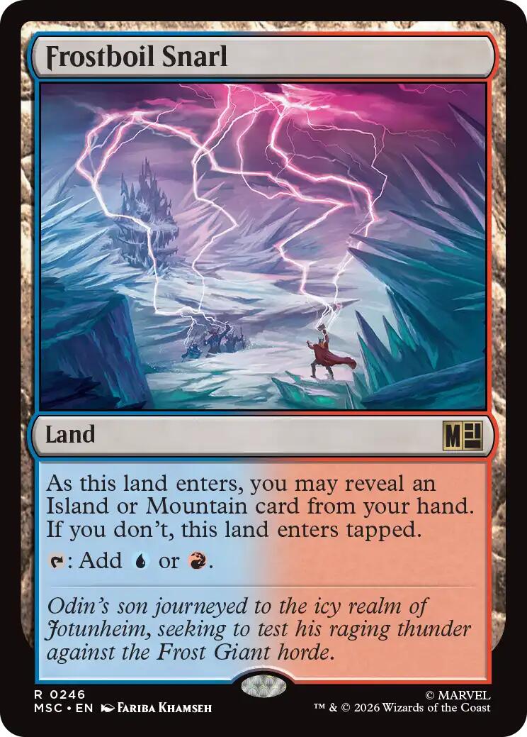 Frostboil Snarl (Surge Foil) [Marvel Super Heroes Commander] | Mega City Incorporated