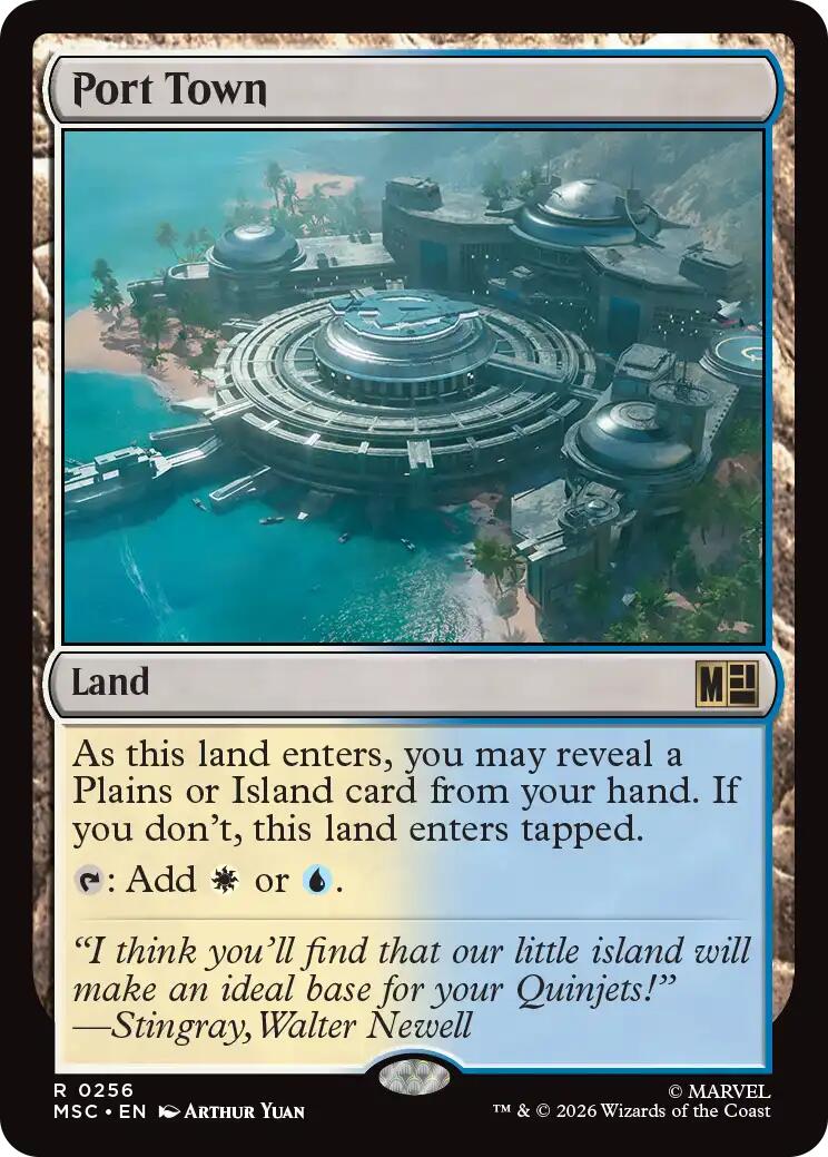 Port Town (Surge Foil) [Marvel Super Heroes Commander] | Mega City Incorporated