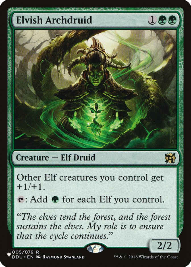 Elvish Archdruid [The List] | Mega City Incorporated