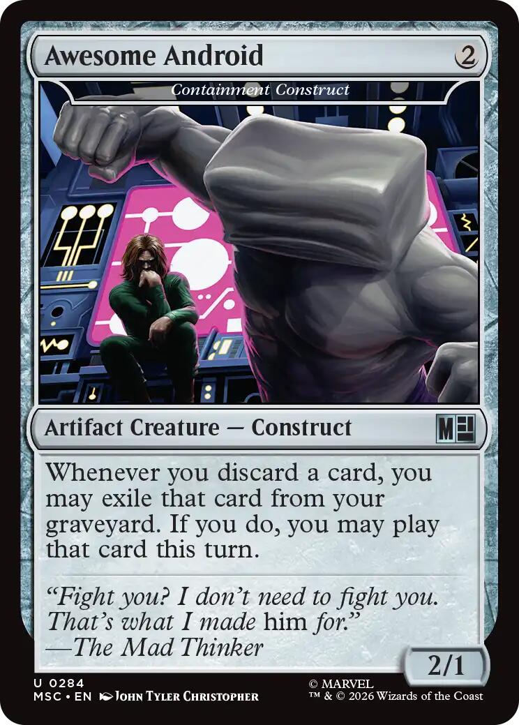 Awesome Android - Containment Construct [Marvel Super Heroes Commander] | Mega City Incorporated