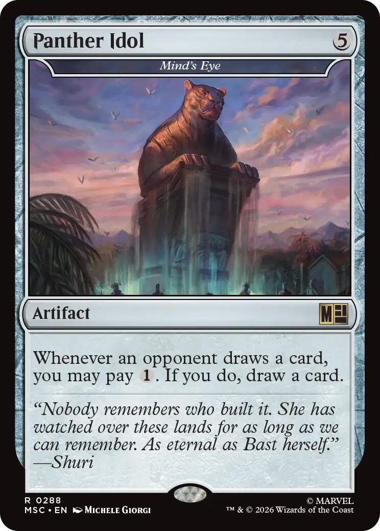 Panther Idol - Mind's Eye [Marvel Super Heroes Commander] | Mega City Incorporated
