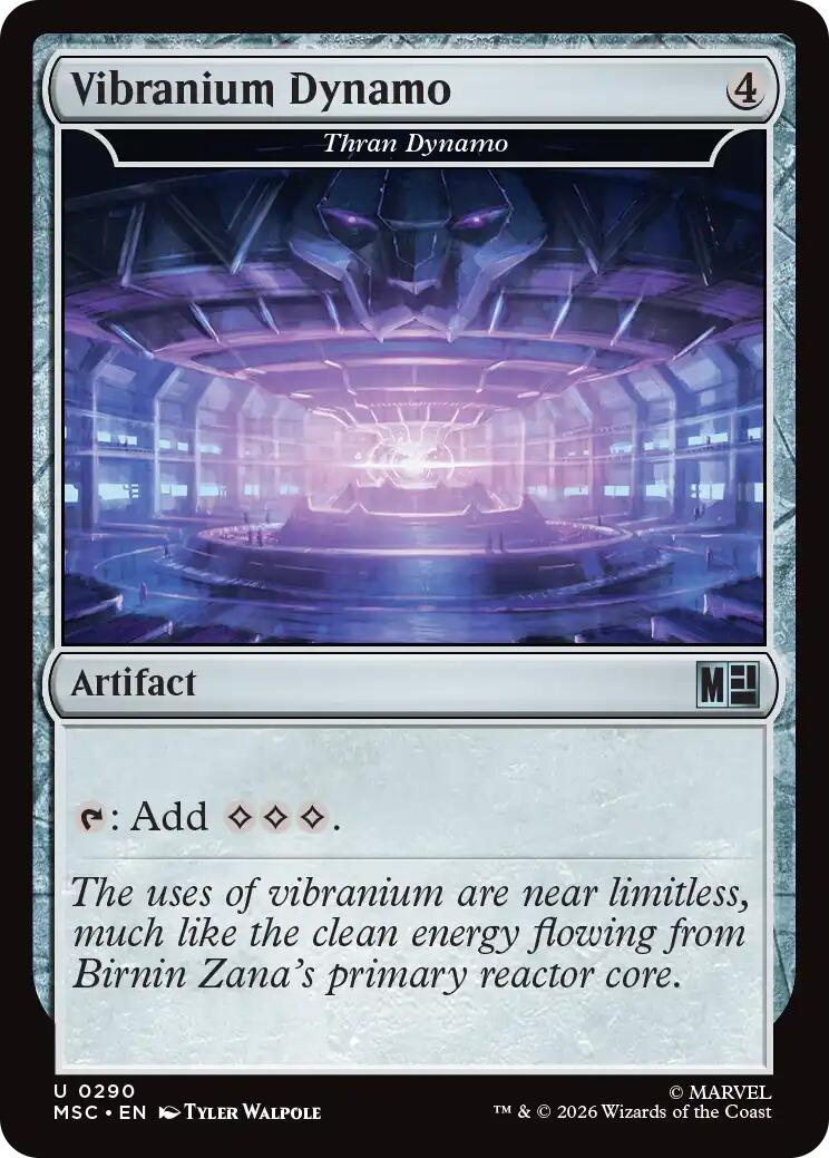 Vibranium Dynamo - Thran Dynamo [Marvel Super Heroes Commander] | Mega City Incorporated