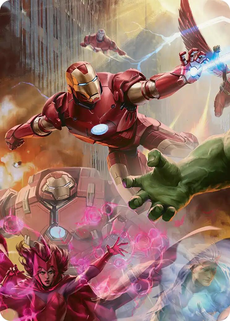 Iron Man, Futurist Paragon Art Card [Marvel Super Heroes Art Series] | Mega City Incorporated