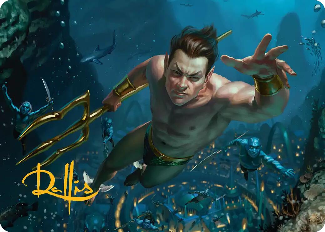 Namor the Sub-Mariner Art Card (Gold-Stamped Signature) [Marvel Super Heroes Art Series] | Mega City Incorporated
