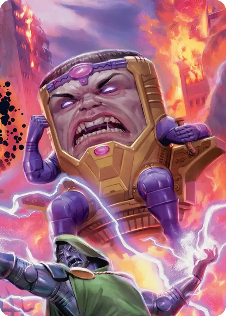 M.O.D.O.K., Evil Intellect Art Card [Marvel Super Heroes Art Series] | Mega City Incorporated