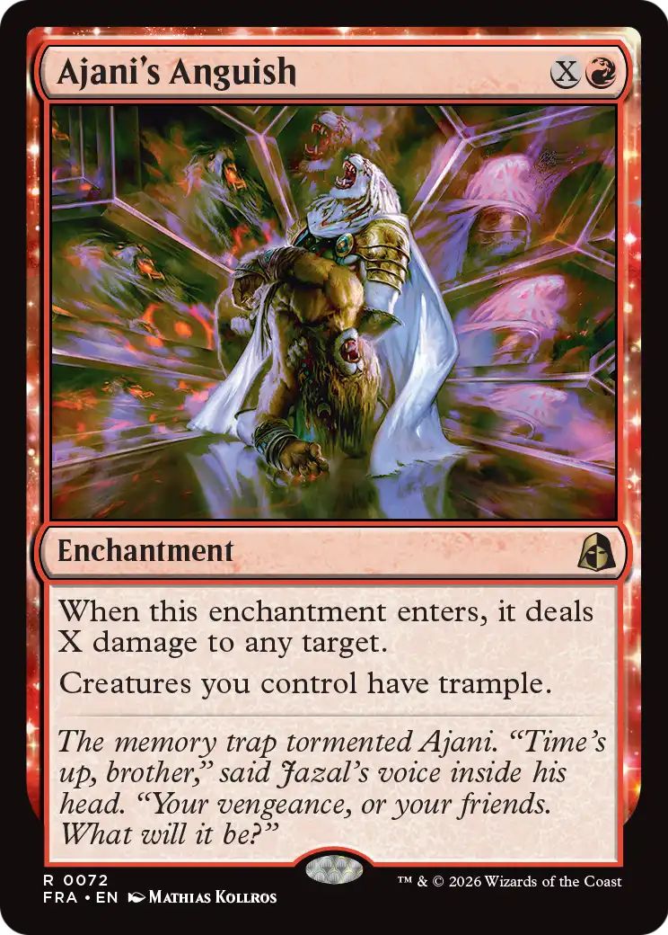 Ajani's Anguish [Reality Fracture] | Mega City Incorporated