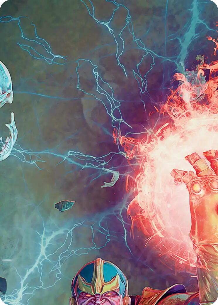 Thanos, the Mad Titan Art Card (2/9) [Marvel Super Heroes Art Series] | Mega City Incorporated