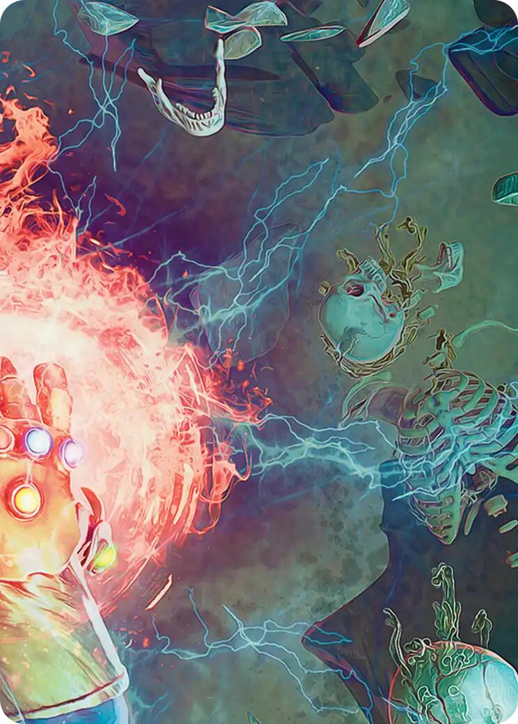 Thanos, the Mad Titan Art Card (3/9) [Marvel Super Heroes Art Series] | Mega City Incorporated