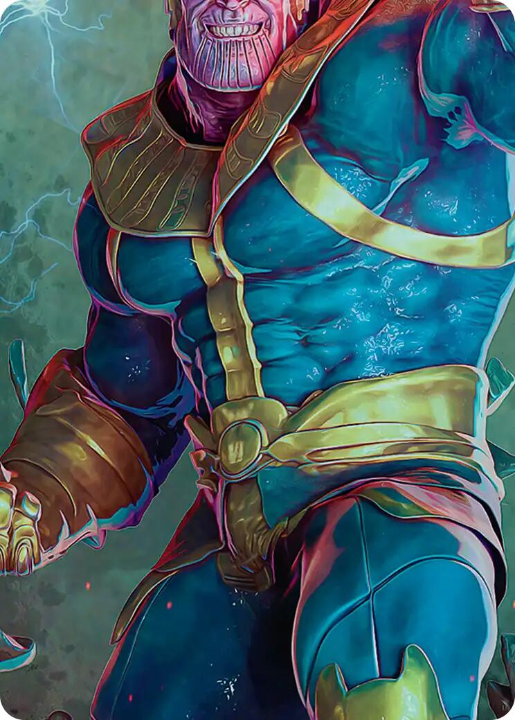 Thanos, the Mad Titan Art Card (5/9) [Marvel Super Heroes Art Series] | Mega City Incorporated