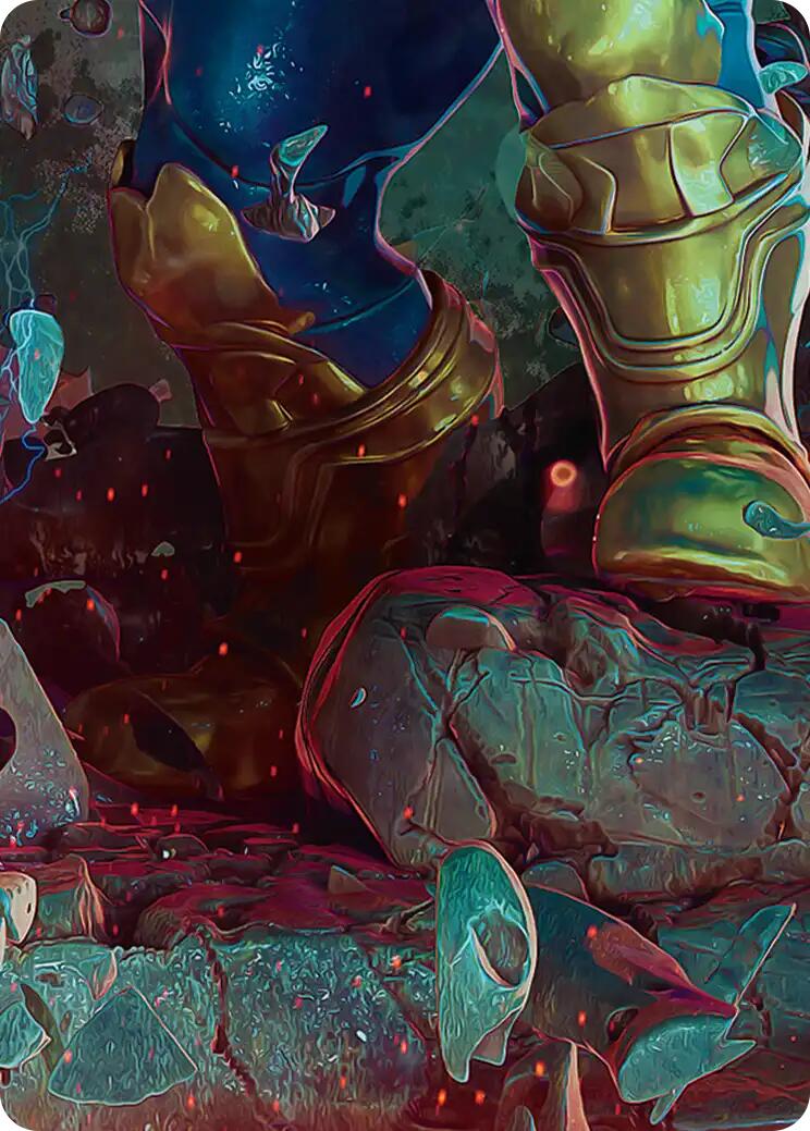 Thanos, the Mad Titan Art Card (8/9) [Marvel Super Heroes Art Series] | Mega City Incorporated