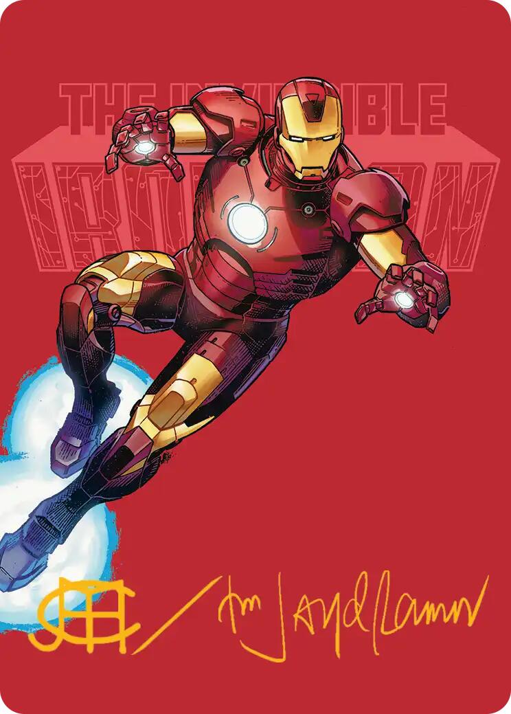 The Invincible Iron Man Art Card (Gold-Stamped Signature) [Marvel Super Heroes Art Series] | Mega City Incorporated