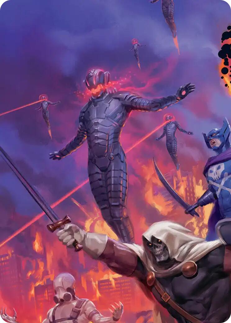 Ultron, Machine Overlord Art Card [Marvel Super Heroes Art Series] | Mega City Incorporated