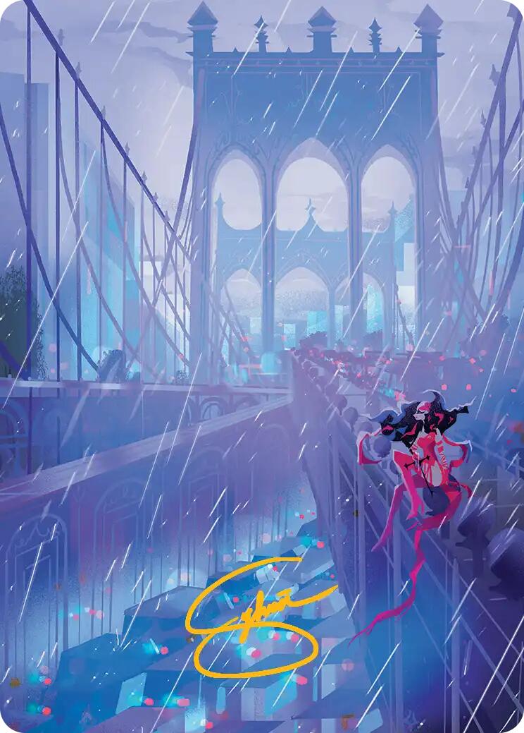 Swamp Art Card (Gold-Stamped Signature) [Marvel Super Heroes Art Series] | Mega City Incorporated