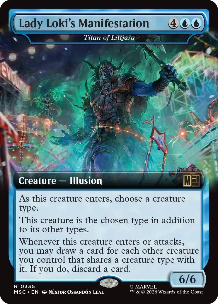 Lady Loki's Manifestation - Titan of Littjara (Extended Art) [Marvel Super Heroes Commander] | Mega City Incorporated