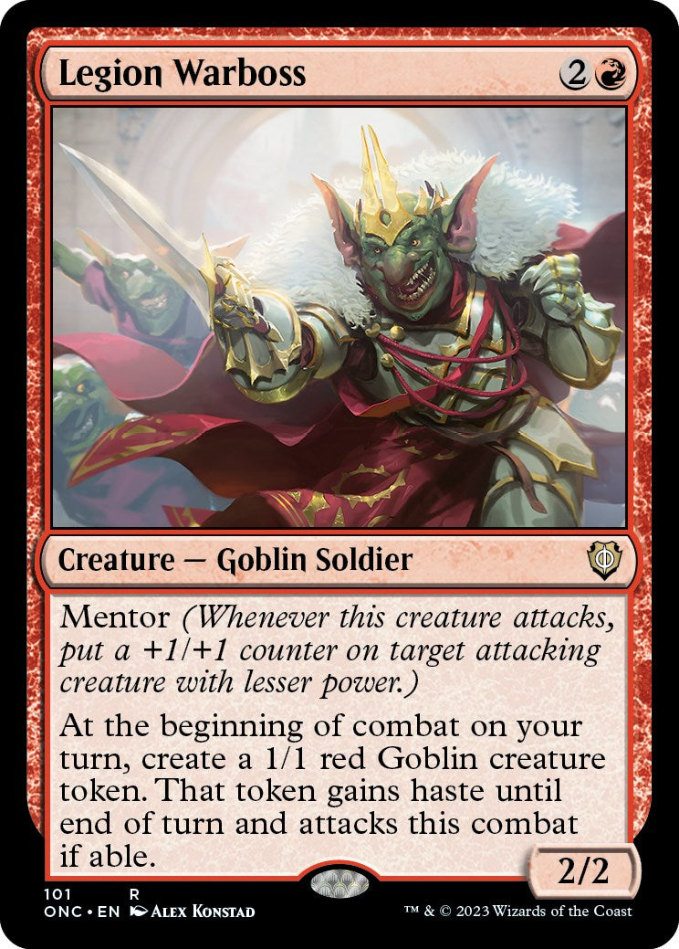Legion Warboss [Phyrexia: All Will Be One Commander] | Mega City Incorporated