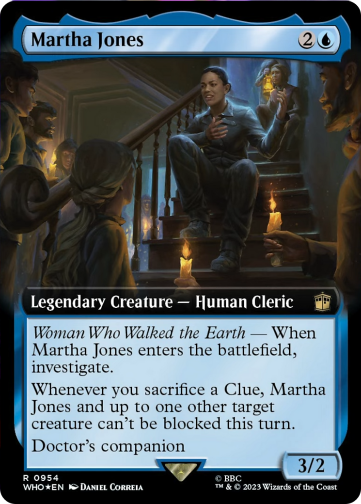 Martha Jones (Extended Art) (Surge Foil) [Doctor Who] | Mega City Incorporated